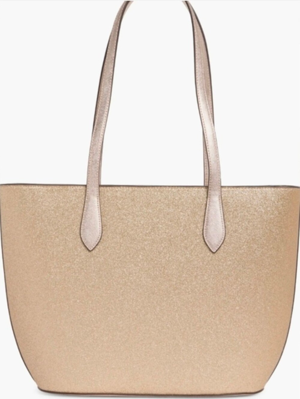 Kate ♠︎ Spade ✨️NWT✨️ Glamous Metallic Gold Glimmer Tote